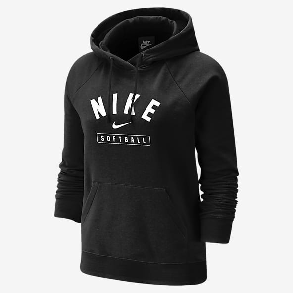 Black Softball Hoodies. Nike